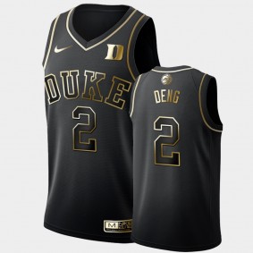 Duke Blue Devils Luol Deng Black 2019 Golden Edition History Player Jersey NCAA Basketball
